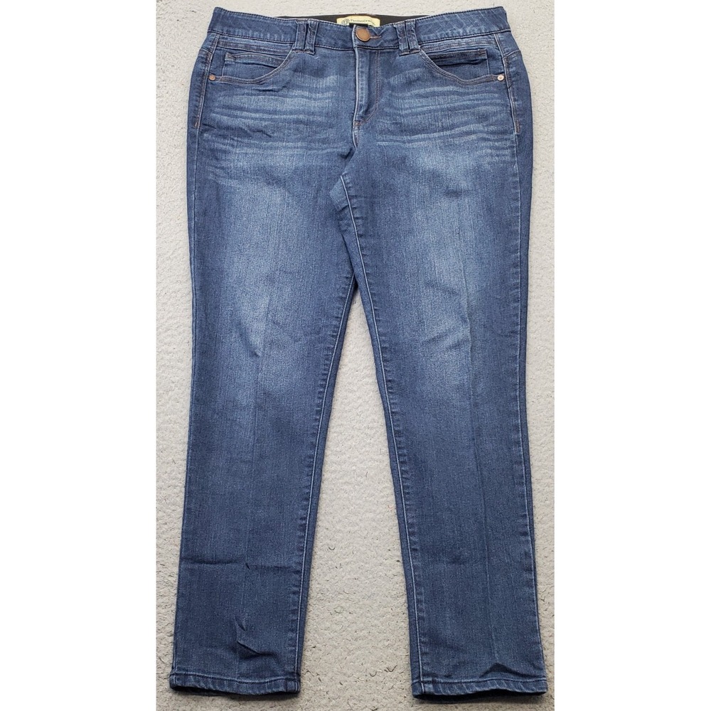Democracy Ab Technology Skinny Jeans Womens 12 Blue Denim Streetwear BN1873BBL8